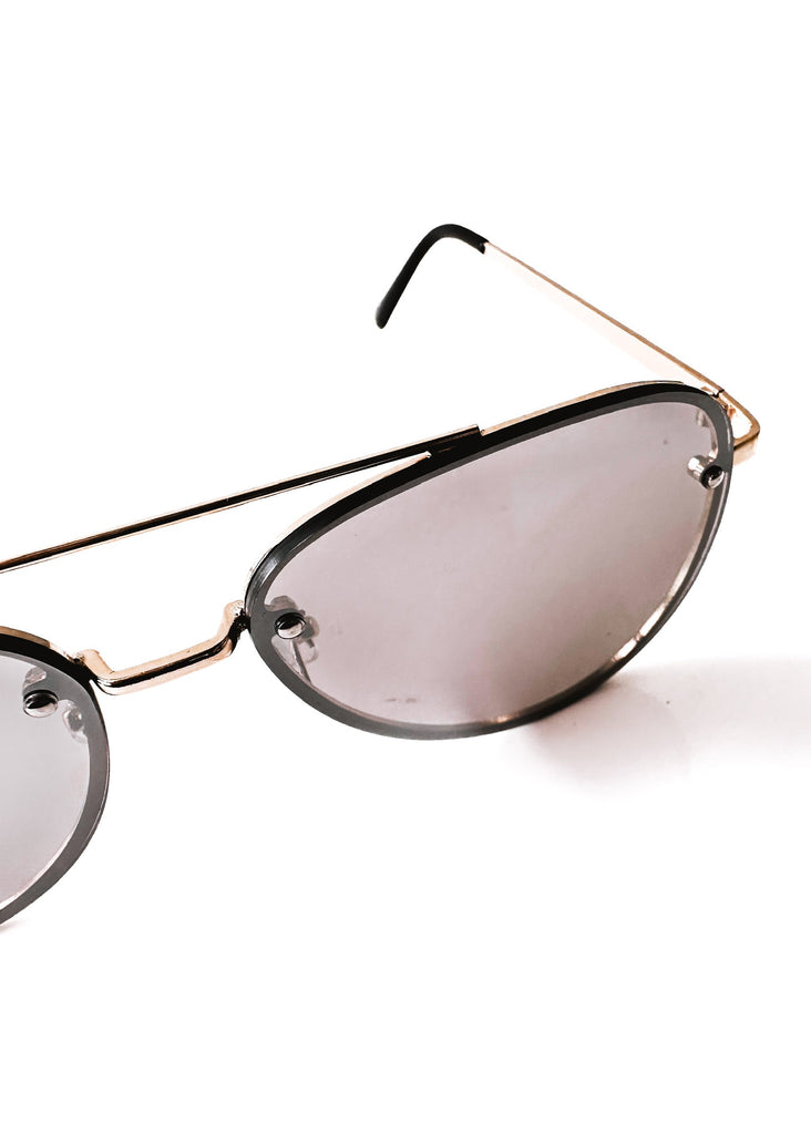 pebby forevee Glasses Black/Gold BRYANT STATEMENT SUNGLASSES