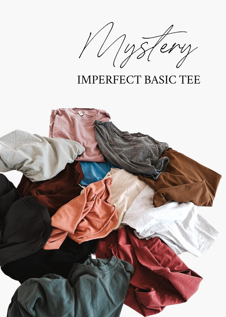 pebby forevee Mystery FINAL SALE: MYSTERY IMPERFECT BASIC TEE