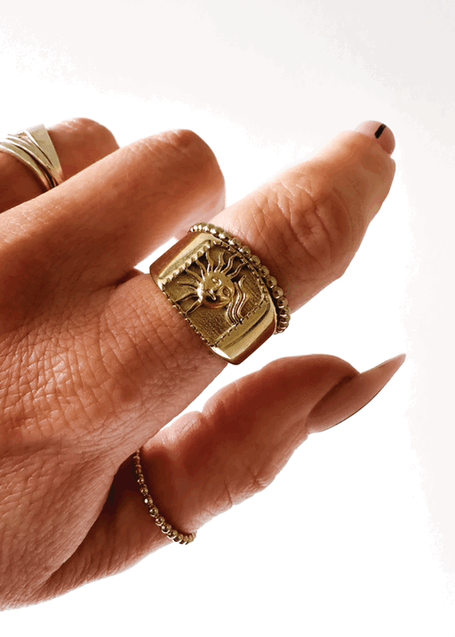 RISING WATER RESISTANT RING Pebby Forevee