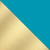 Gold/Turquoise