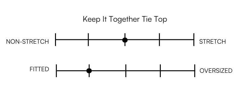 KEEP IT TOGETHER TIE TOP