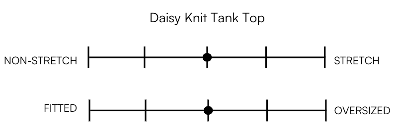 FINAL SALE: DAISY KNIT TANK TOP