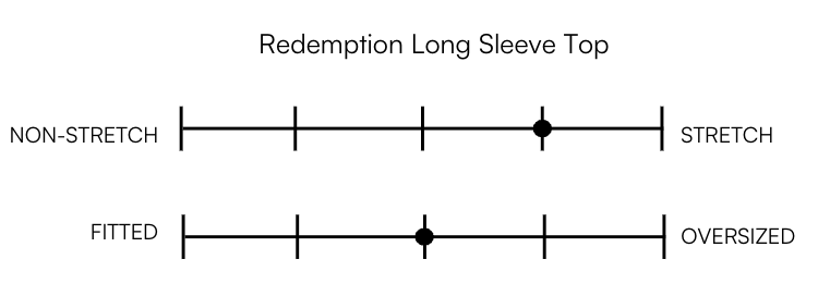 REDEMPTION LONG SLEEVE TOP