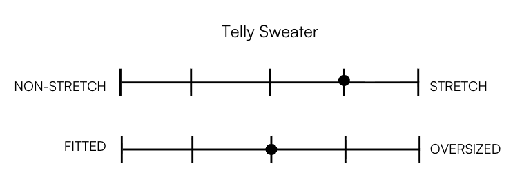 TELLY OFF-SHOULDER SWEATER