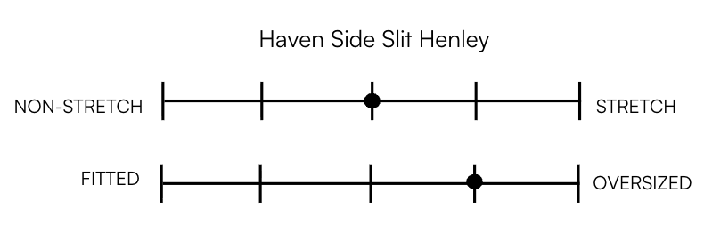 HAVEN SIDE SLIT HENLEY