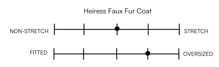 THE HEIRESS FAUX FUR COAT