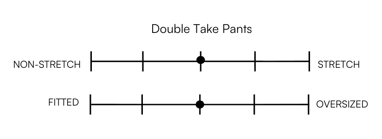 DOUBLE TAKE PANTS