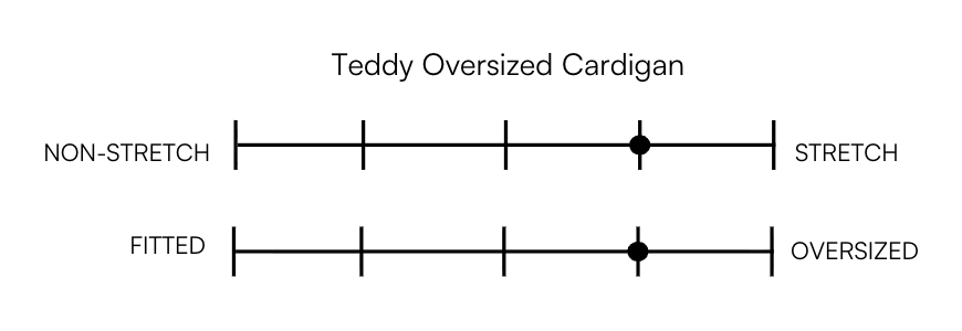 TEDDY OVERSIZED CARDIGAN