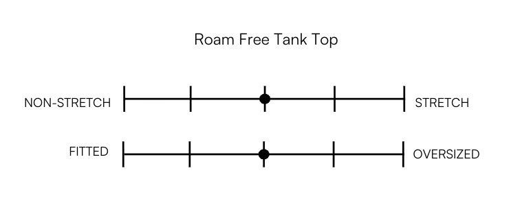 ROAM FREE TANK TOP