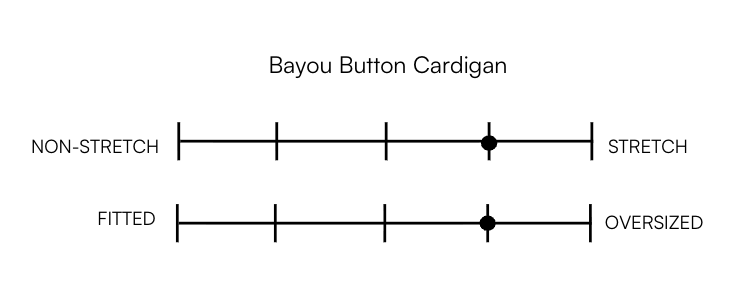 BAYOU BUTTON CARDIGAN