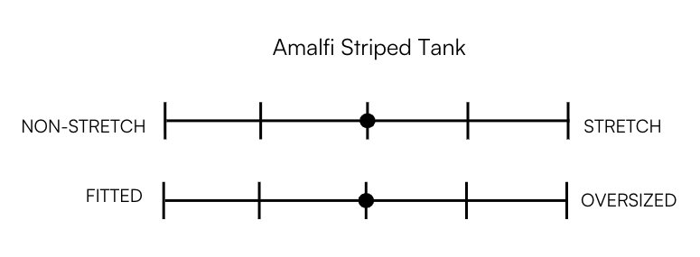 AMALFI STRIPED TANK