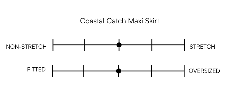 COASTAL CATCH MAXI SKIRT