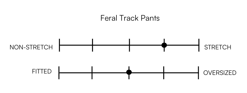 FERAL TRACK PANTS