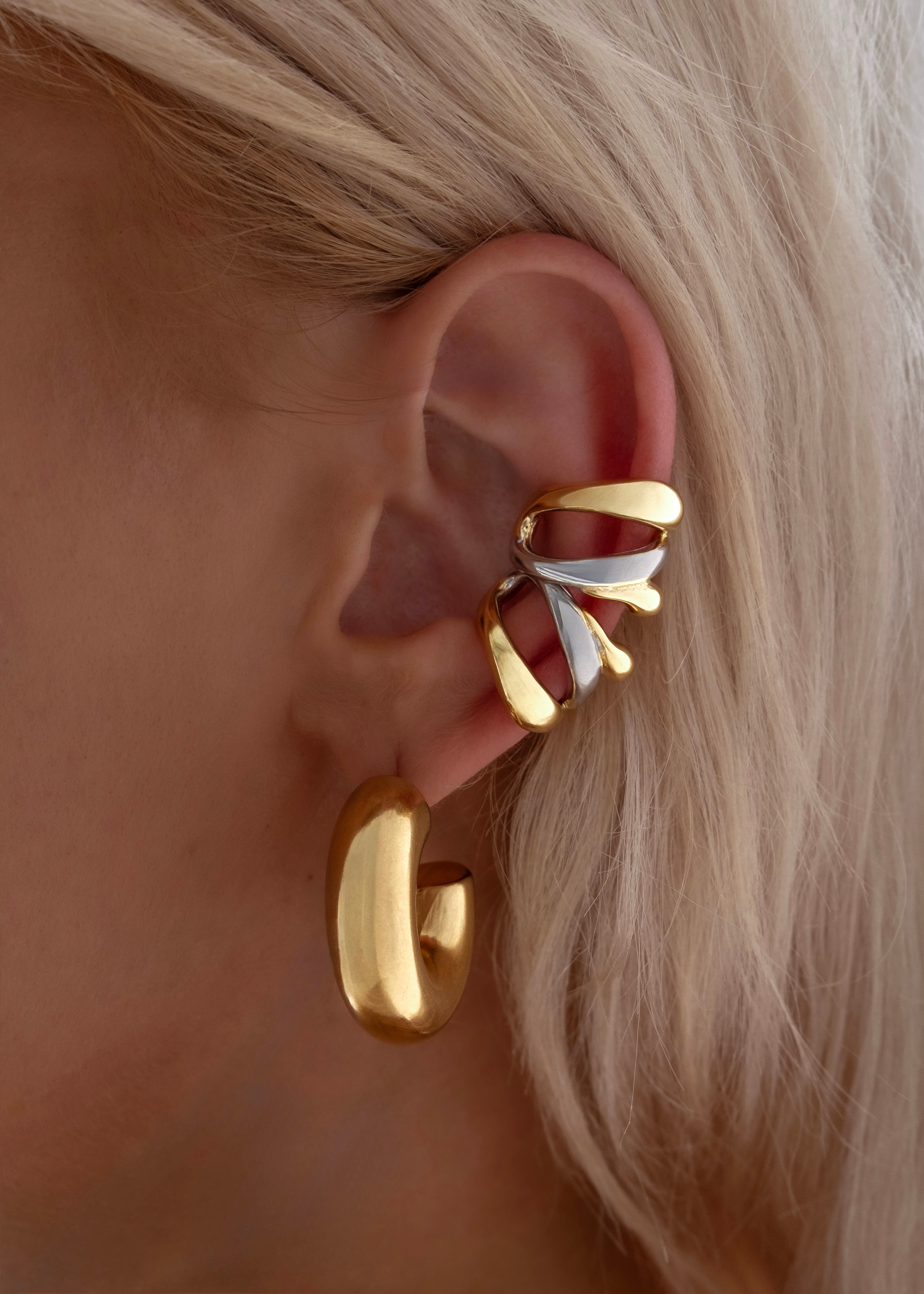 CADENZA WATER RESISTANT EAR CUFFS – Pebby Forevee