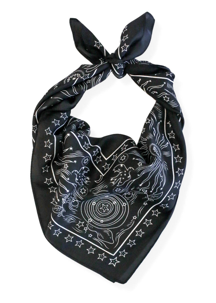 pebby forevee Bandana Black TWILIGHT BANDANA