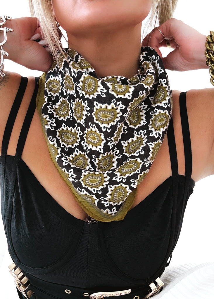 pebby forevee Bandana Brown PEYTON BANDANA