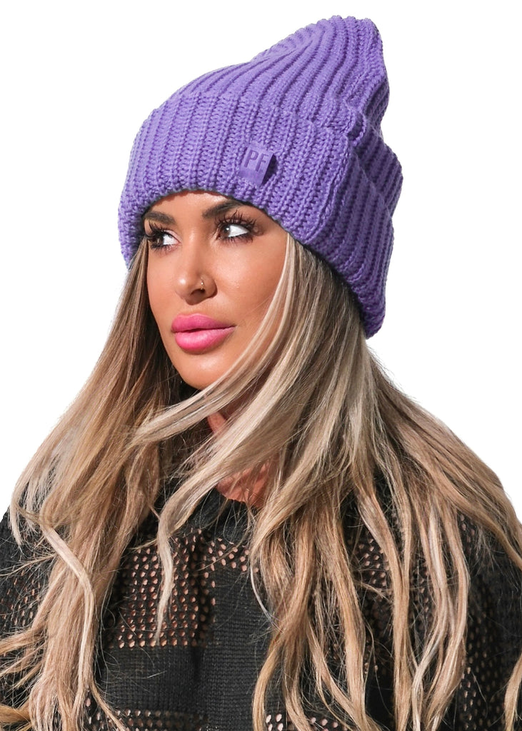 pebby forevee Beanie Bright Indigo ACTUALLY OVERSIZED BEANIE