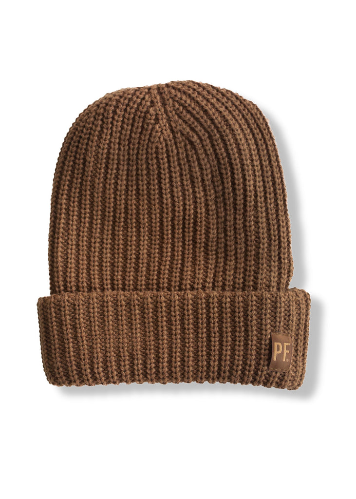 pebby forevee Beanie Brown ACTUALLY OVERSIZED BEANIE