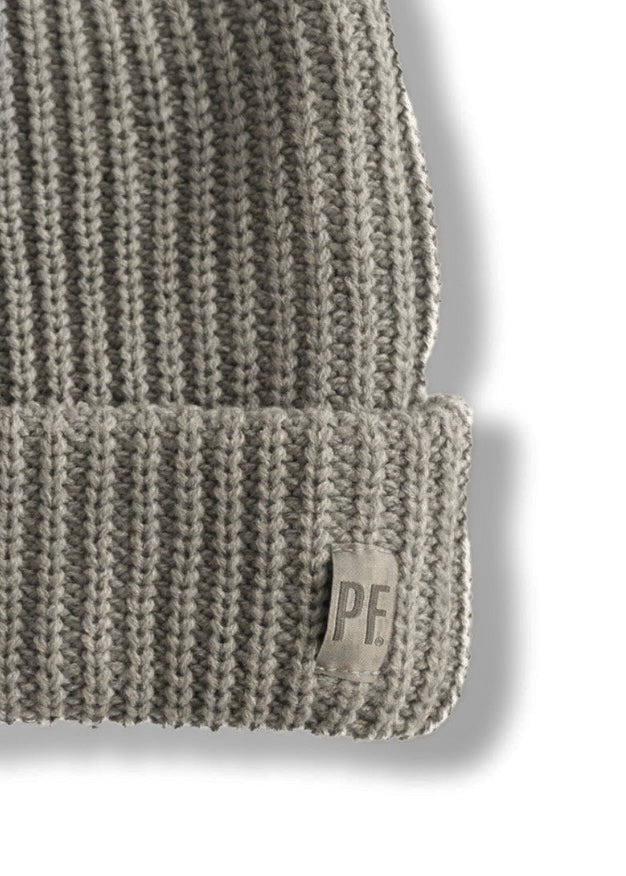pebby forevee Beanie Gray ACTUALLY OVERSIZED BEANIE