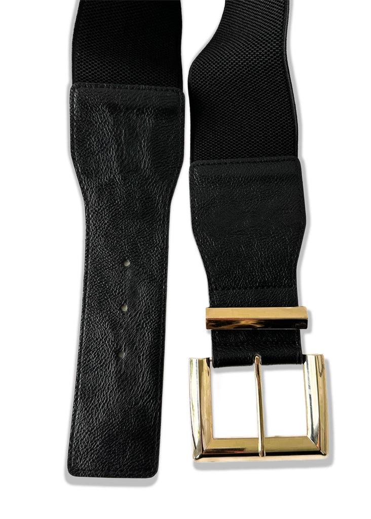 pebby forevee Belt Black/Gold BAYLEA BUCKLE BELT BAND