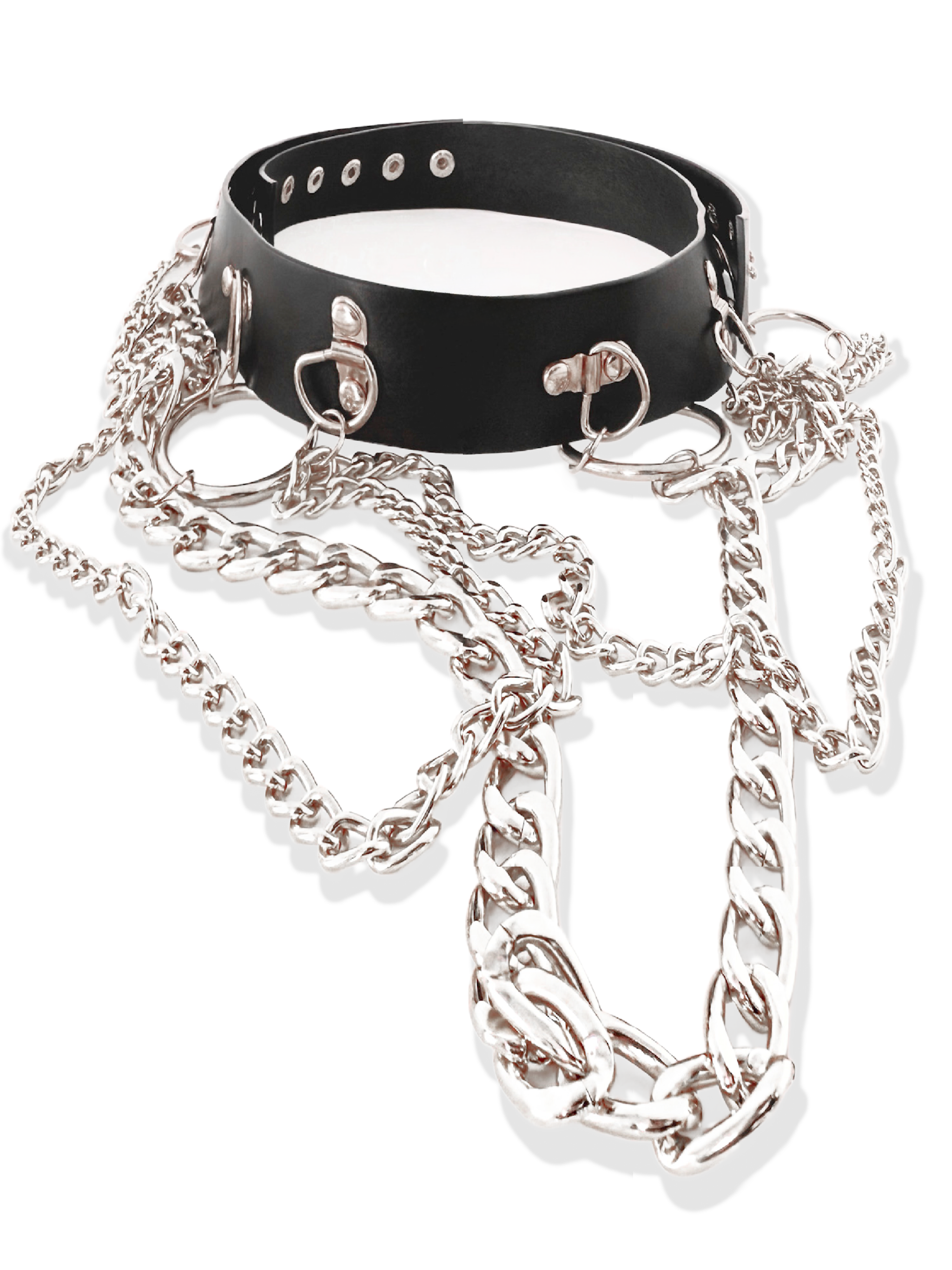 RING LEADER CHAINED BELT – Pebby Forevee display picture 1