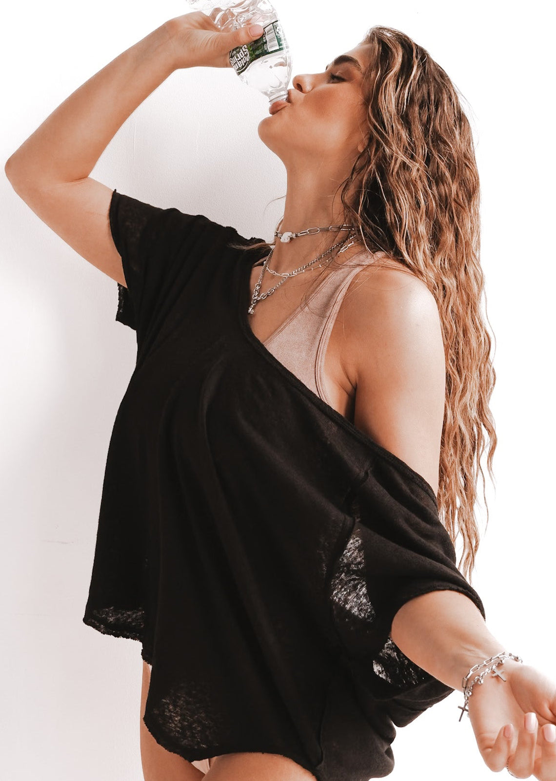 SORIN Rib Puffed Shoulder Mini Top グレー SORIN Rib Puffed Shoulder Mini Top グレー - メルカリ