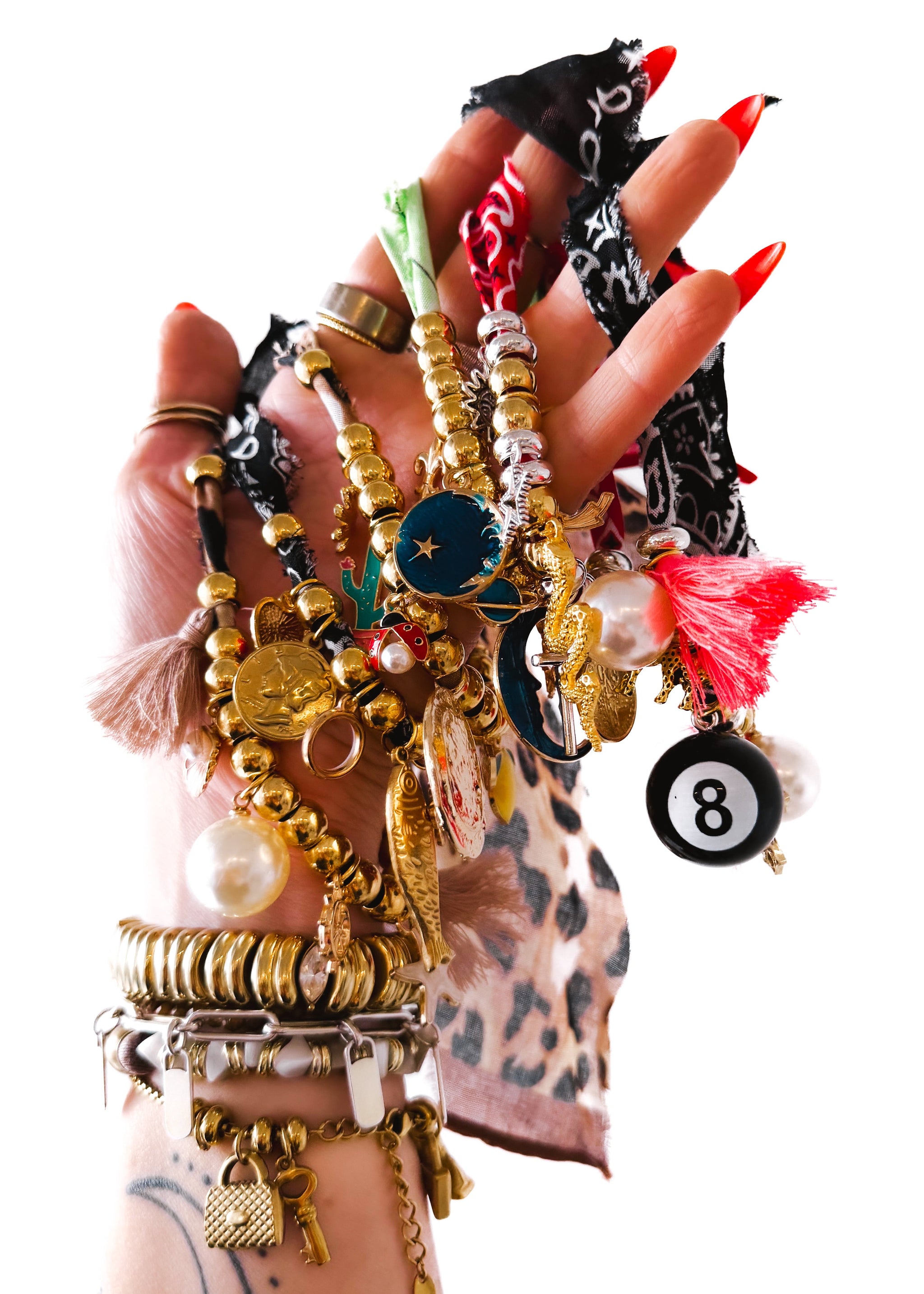 FINAL SALE: BANDANA CHARM KIT – Pebby Forevee