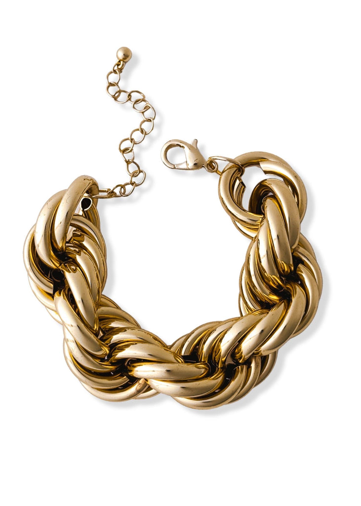 pebby forevee Bracelet Gold ALL THAT STATEMENT BRACELET