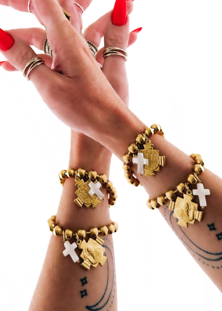 pebby forevee Bracelet Gold BENEDICT WATER RESISTANT BRACELET