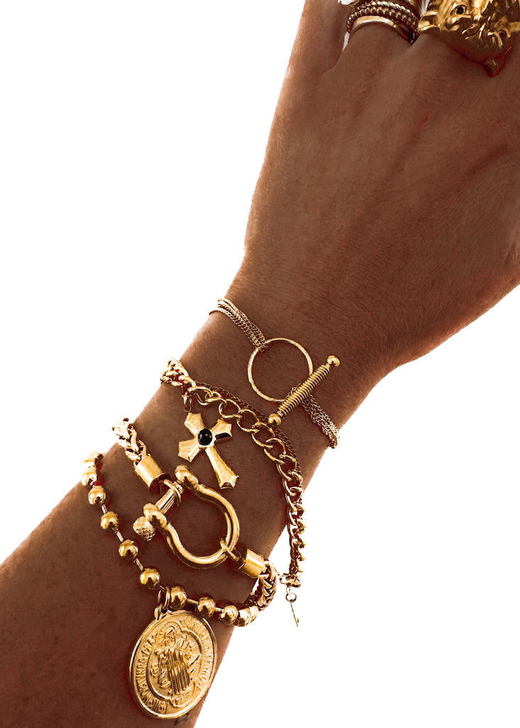 pebby forevee Bracelet Gold BENNIE WATER RESISTANT BRACELET