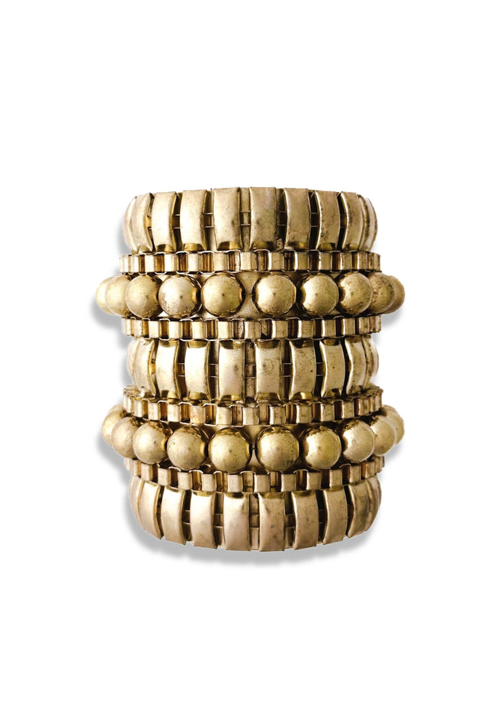 pebby forevee Bracelet Gold ESSEX STATEMENT CUFF BRACELET