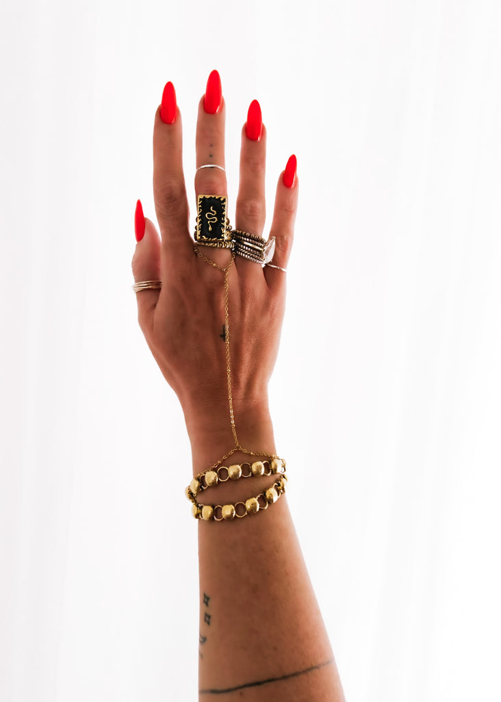 pebby forevee Bracelet Gold GABI WATER RESISTANT BRACELET