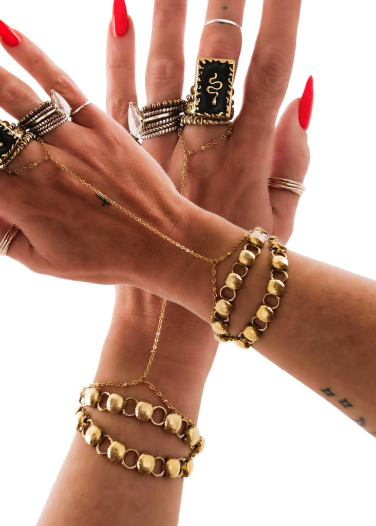 pebby forevee Bracelet Gold GABI WATER RESISTANT BRACELET