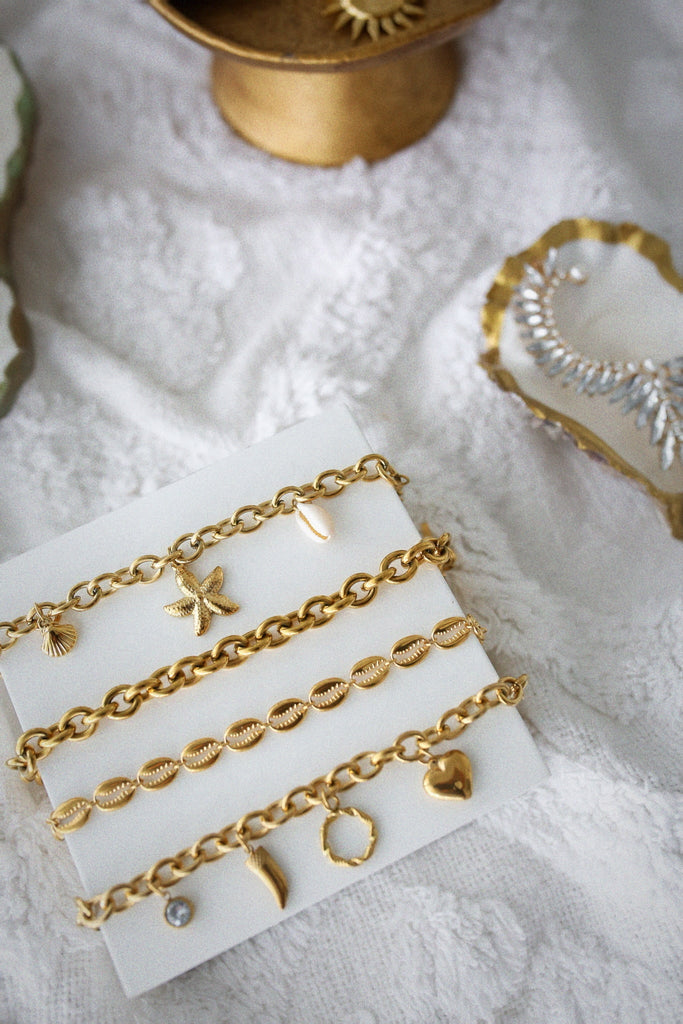 pebby forevee Bracelet Gold HERMIE WATER RESISTANT BRACELET