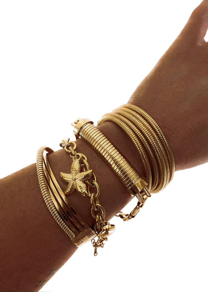 pebby forevee Bracelet Gold HERMIE WATER RESISTANT BRACELET