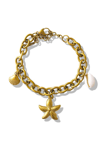 pebby forevee Bracelet Gold HERMIE WATER RESISTANT BRACELET