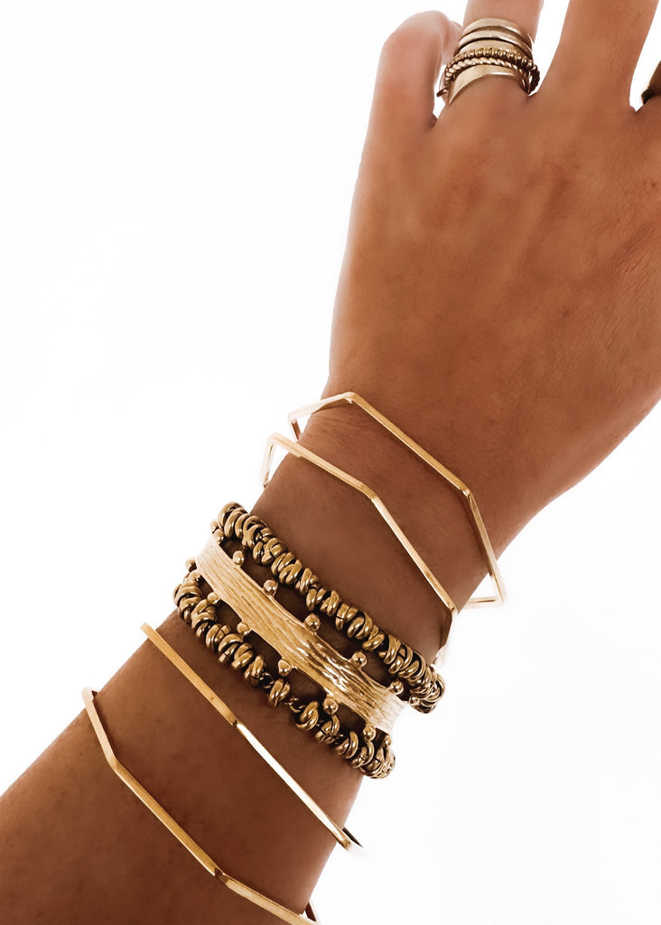 pebby forevee Bracelet Gold IN SESSION WATER RESISTANT BRACELET