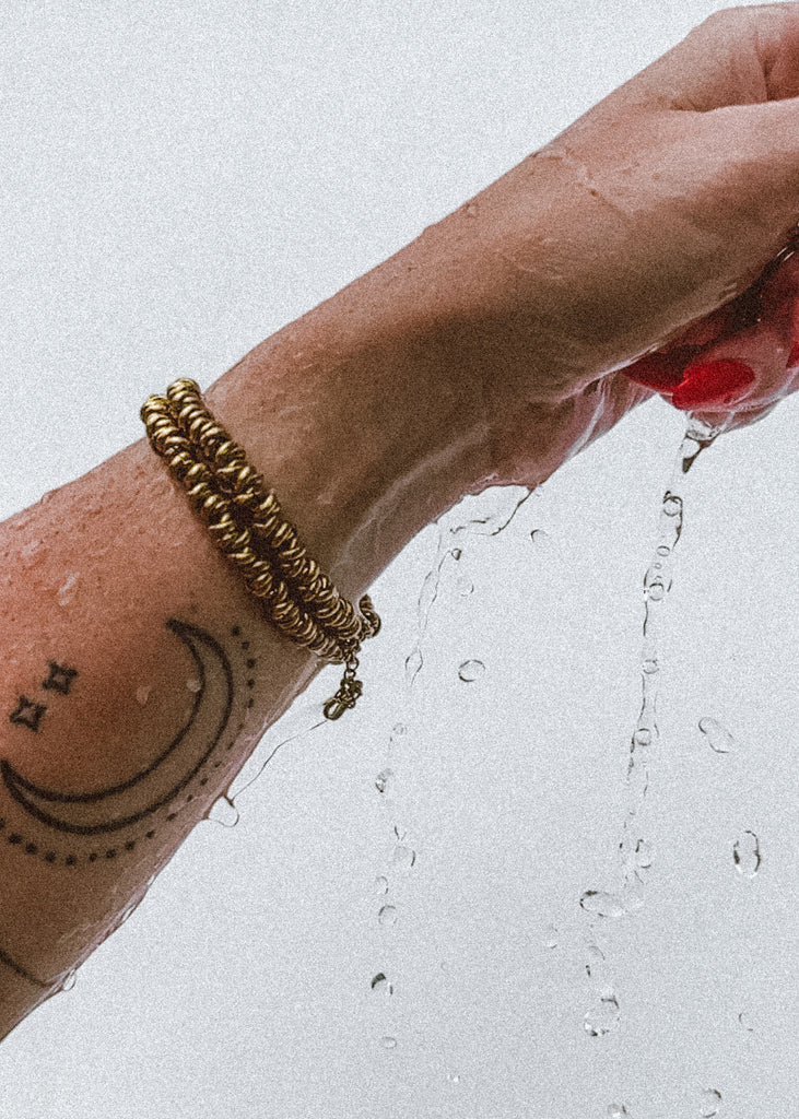 pebby forevee Bracelet Gold IN SESSION WATER RESISTANT BRACELET