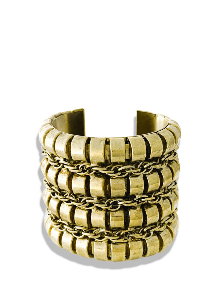 pebby forevee Bracelet Gold KYOTO STATEMENT CUFF BRACELET