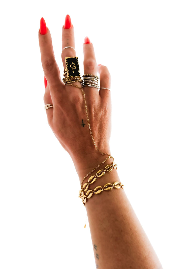 pebby forevee Bracelet Gold MADIGAN WATER RESISTANT BRACELET