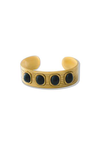pebby forevee Bracelet Gold MAGUIRE WATER RESISTANT CUFF BRACELET