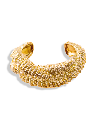 pebby forevee Bracelet Gold NOELLE STATEMENT CUFF BRACELET