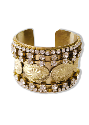 pebby forevee Bracelet Gold THE ORDER STATEMENT CUFF BRACELET