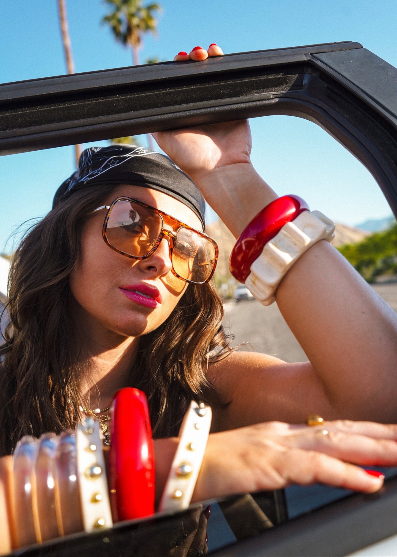 pebby forevee Bracelet Red TAKEOVER STATEMENT BRACELET