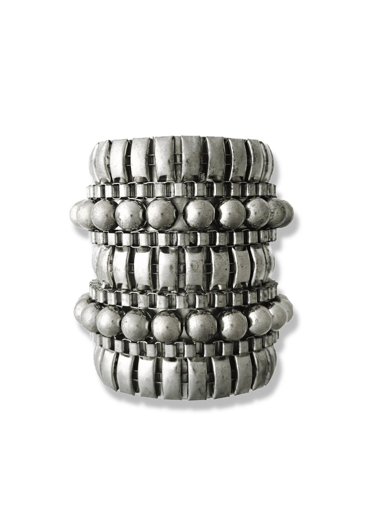 pebby forevee Bracelet Silver ESSEX STATEMENT CUFF BRACELET