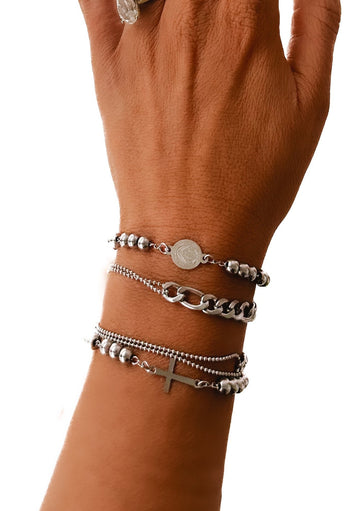 pebby forevee Bracelet Silver GLORIA WATER RESISTANT BRACELET