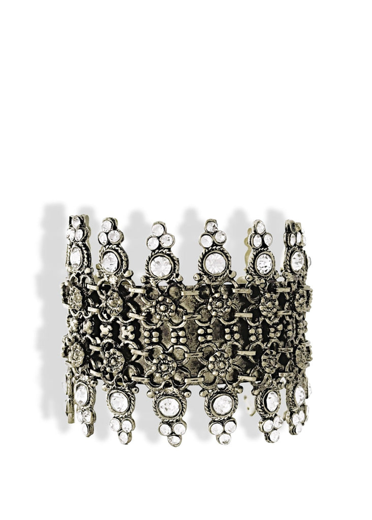 pebby forevee Bracelet Silver HELENA STATEMENT CUFF BRACELET