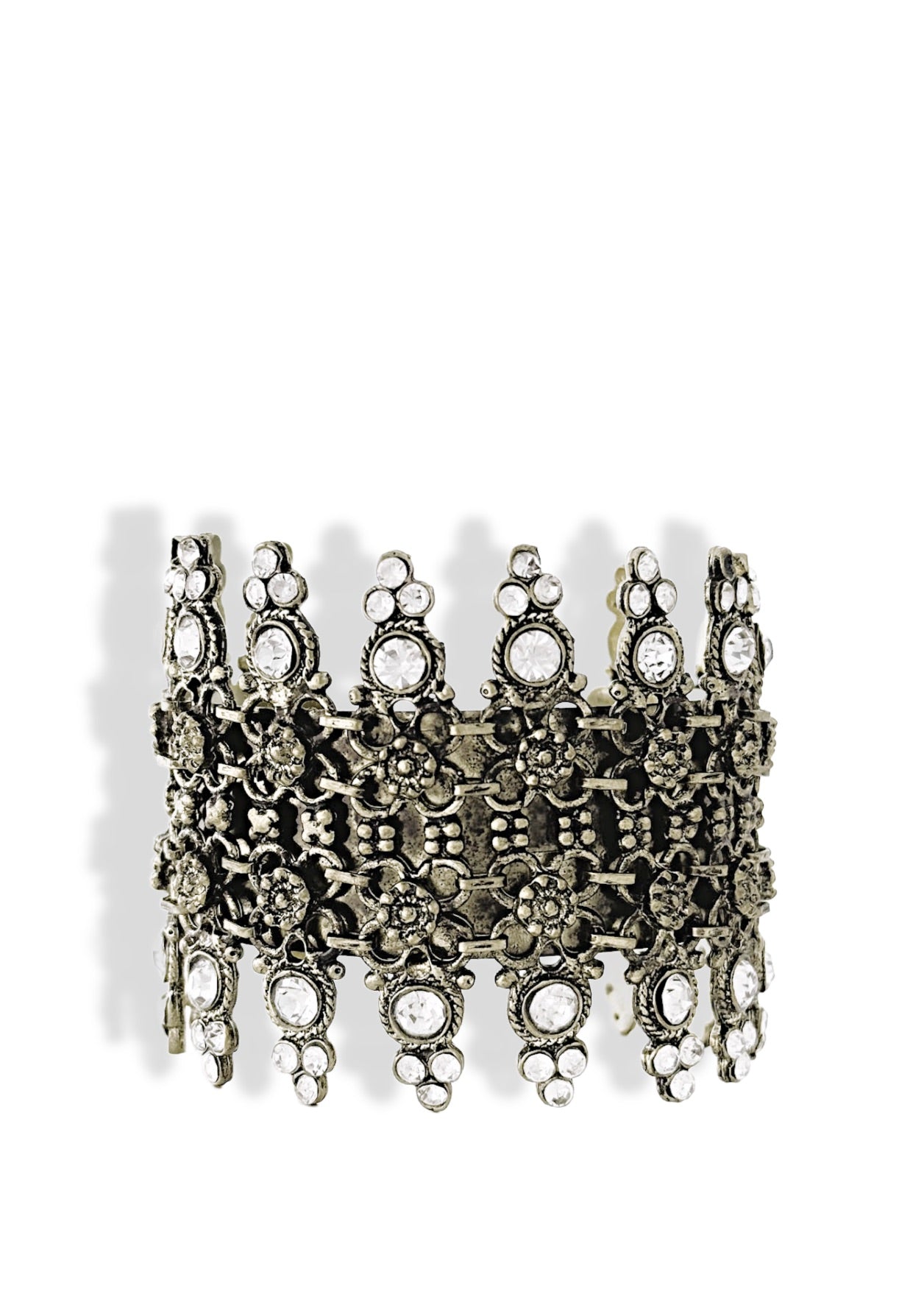 pebby forevee Bracelet Silver HELENA STATEMENT CUFF BRACELET
