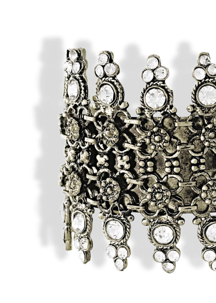 pebby forevee Bracelet Silver HELENA STATEMENT CUFF BRACELET