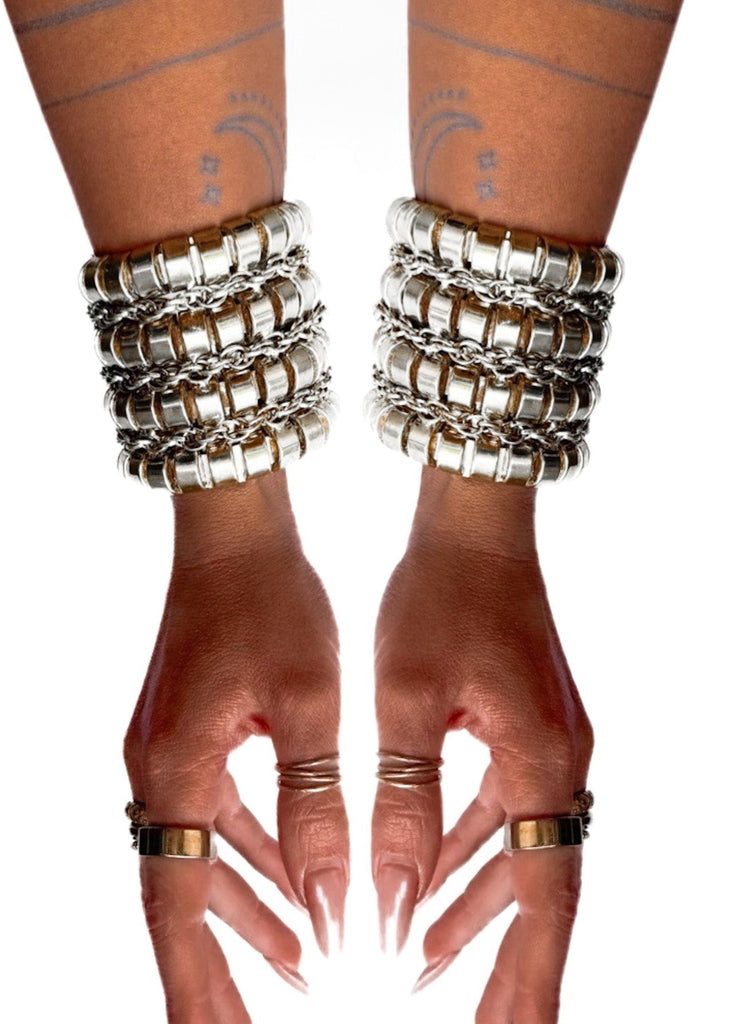 pebby forevee Bracelet Silver KYOTO STATEMENT CUFF BRACELET